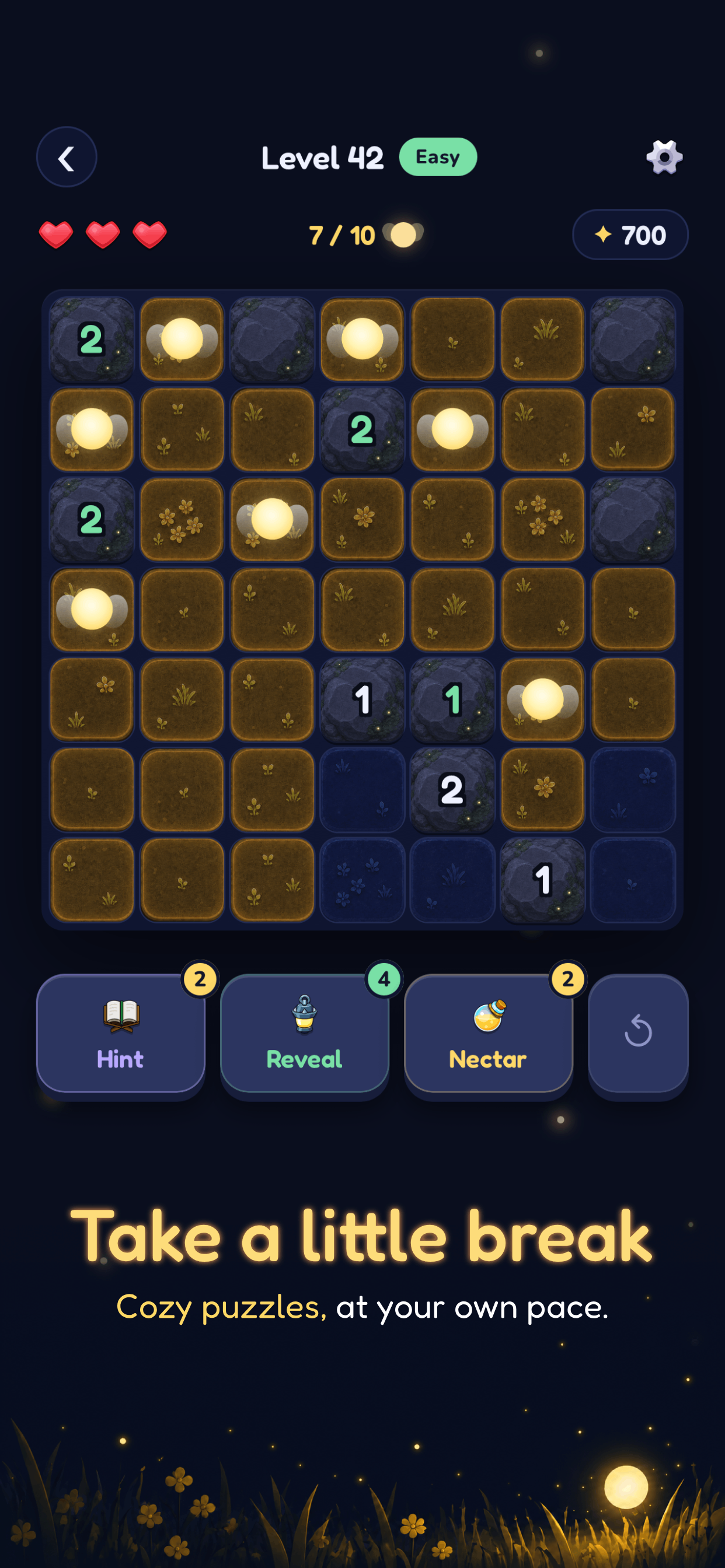 A little break: cozy puzzles at your own pace.